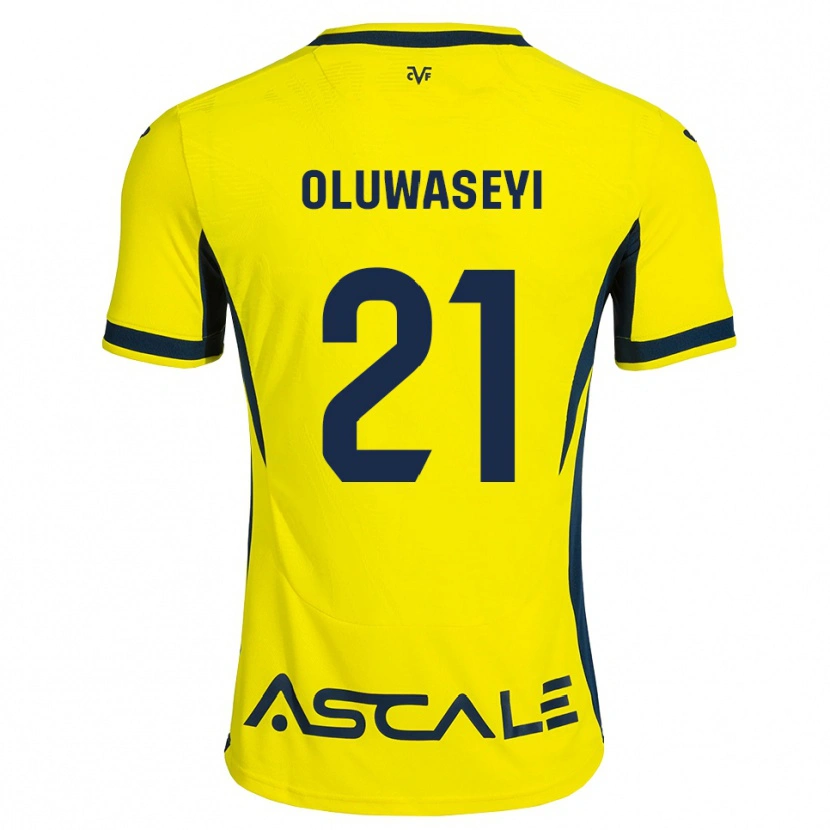 Danxen Kid Tani Oluwaseyi #21 Yellow Black Red Home Jersey 2026/27 T-Shirt