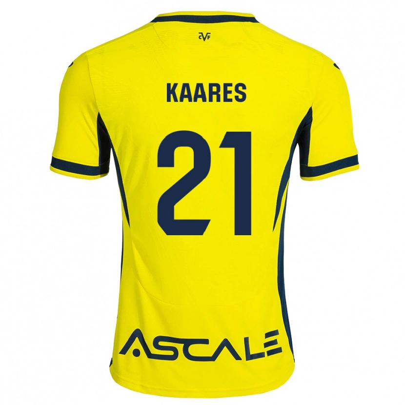 Danxen Kid Andero Kaares #21 Yellow Black Red Home Jersey 2026/27 T-Shirt