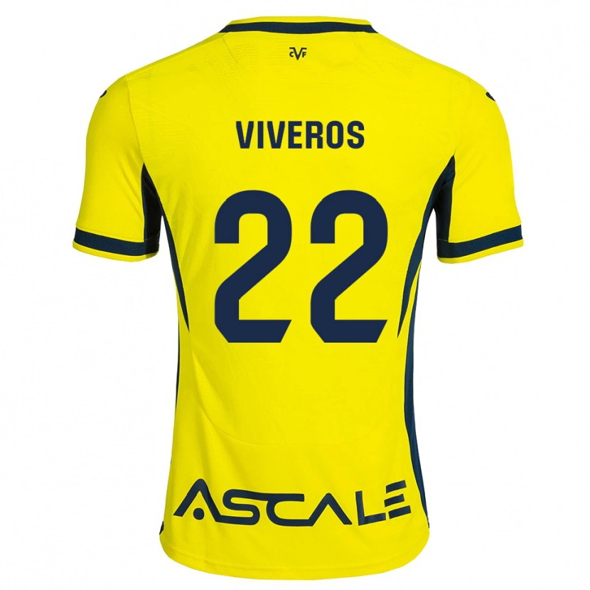Danxen Kid Facundo Viveros #22 Yellow Black Red Home Jersey 2026/27 T-Shirt