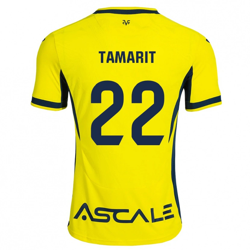 Danxen Kid Toni Tamarit #22 Yellow Black Red Home Jersey 2026/27 T-Shirt