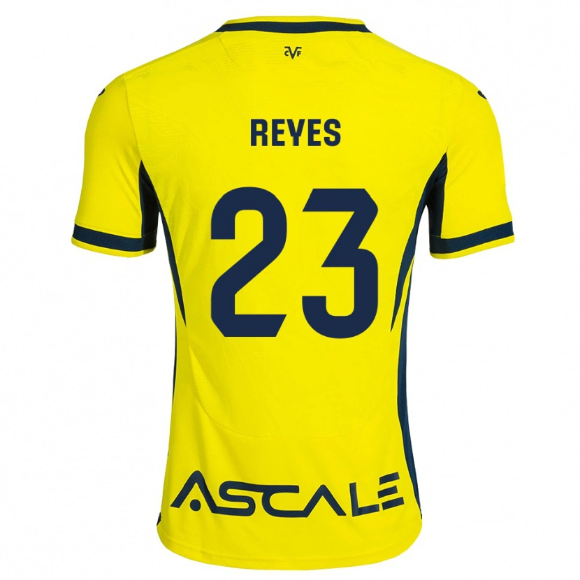 Danxen Kid Dani Reyes #23 Yellow Black Red Home Jersey 2026/27 T-Shirt