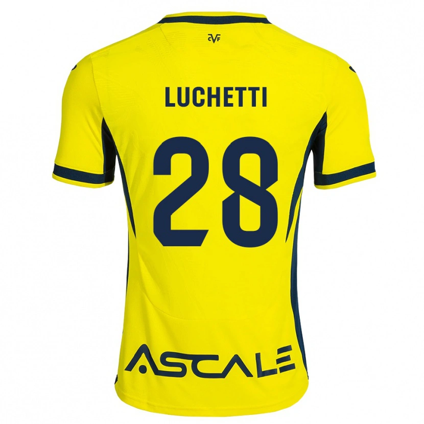 Danxen Kid Danilo Luchetti #28 Yellow Black Red Home Jersey 2026/27 T-Shirt