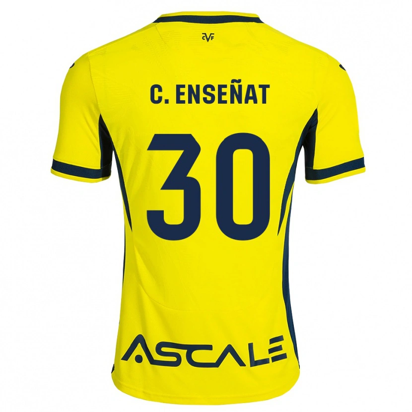 Danxen Kid Claudia Enseñat Galindo #30 Yellow Black Red Home Jersey 2026/27 T-Shirt