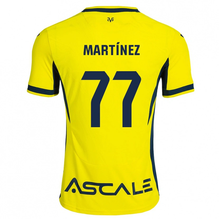 Danxen Kid Enric Martínez #77 Yellow Black Red Home Jersey 2026/27 T-Shirt