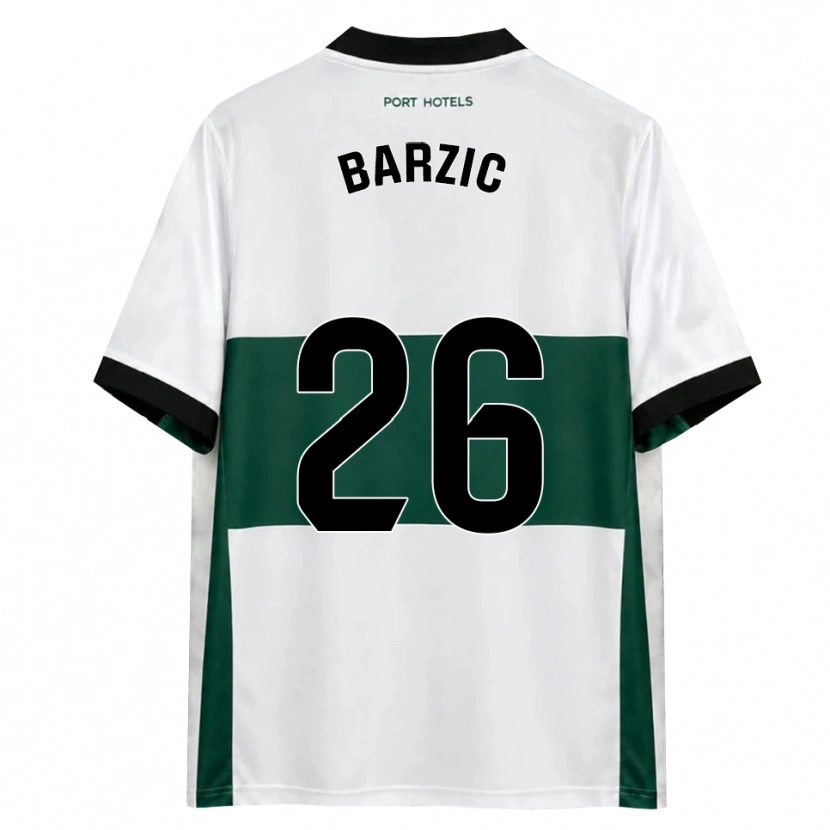 Danxen Kid Matia Barzic #26 Green White Red Home Jersey 2026/27 T-Shirt