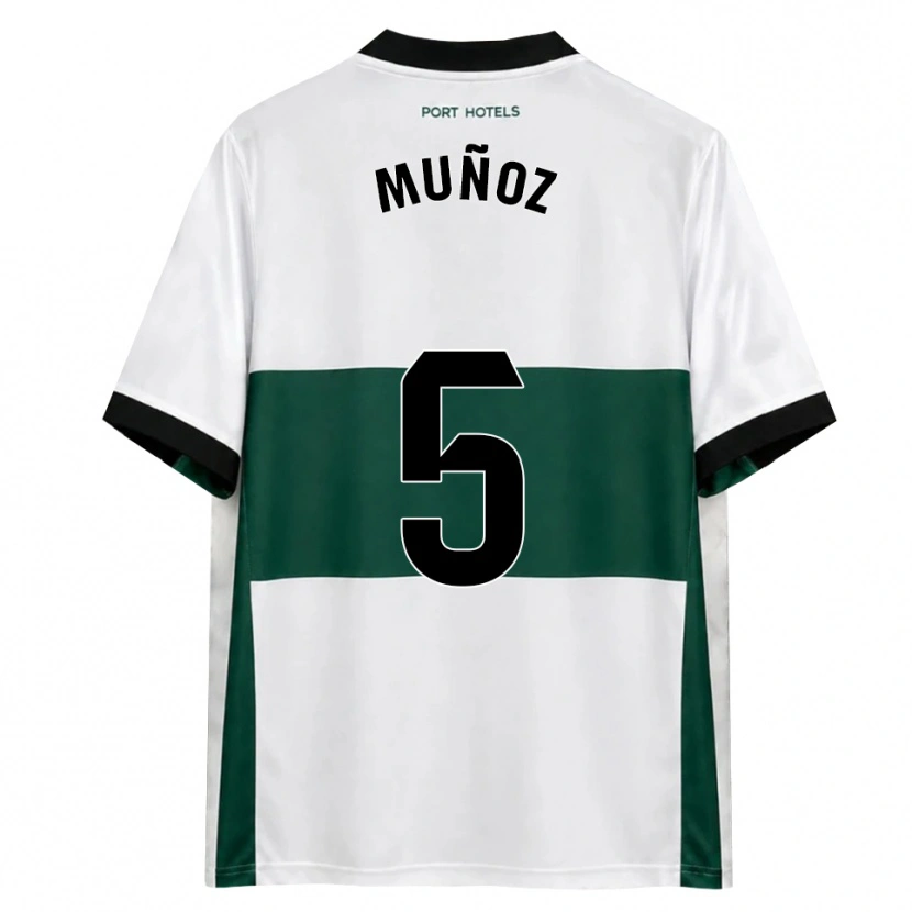 Danxen Kid Ismael Muñoz #5 Green White Red Home Jersey 2026/27 T-Shirt