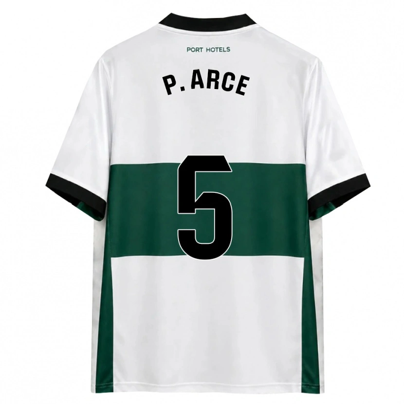 Danxen Kid Paula Arce Moreno #5 Green White Red Home Jersey 2026/27 T-Shirt