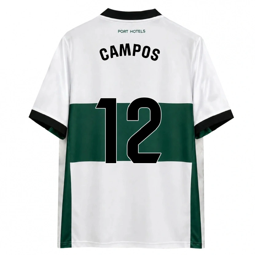Danxen Kid Álex Campos #12 Green White Red Home Jersey 2026/27 T-Shirt