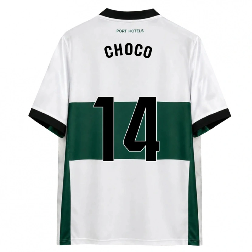 Danxen Kid Choco #14 Green White Red Home Jersey 2026/27 T-Shirt