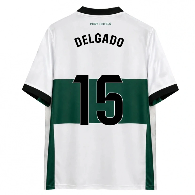 Danxen Kid David Delgado #15 Green White Red Home Jersey 2026/27 T-Shirt