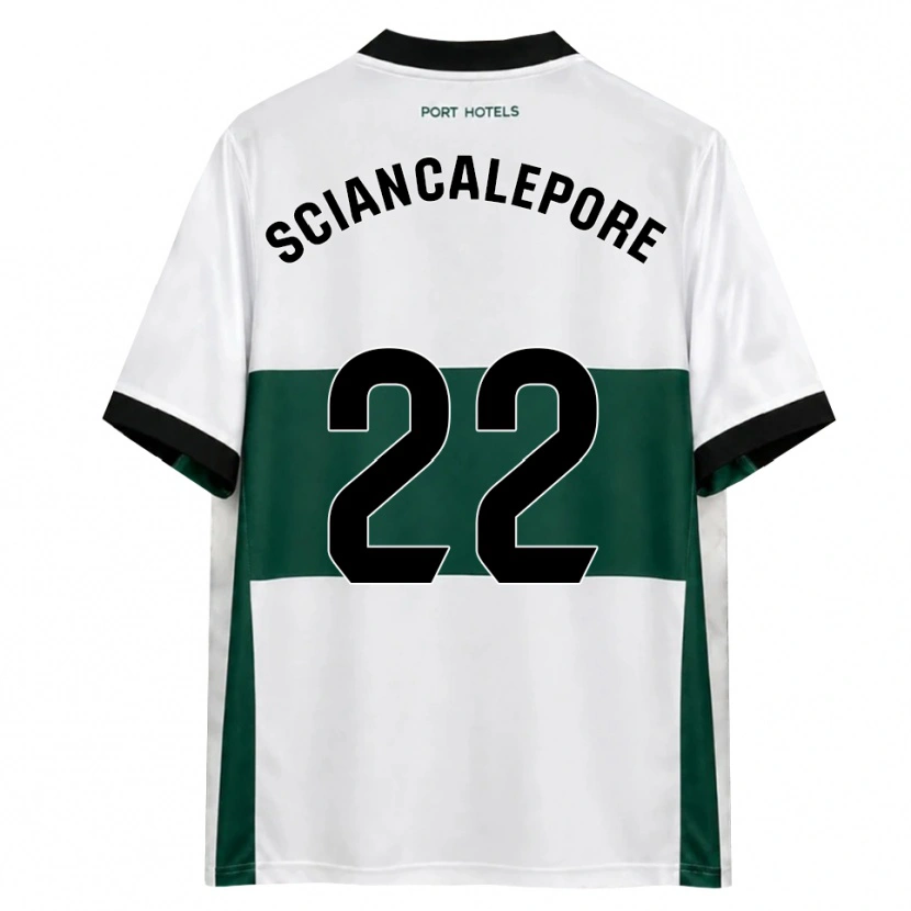 Danxen Kid Mateo Sciancalepore #22 Green White Red Home Jersey 2026/27 T-Shirt