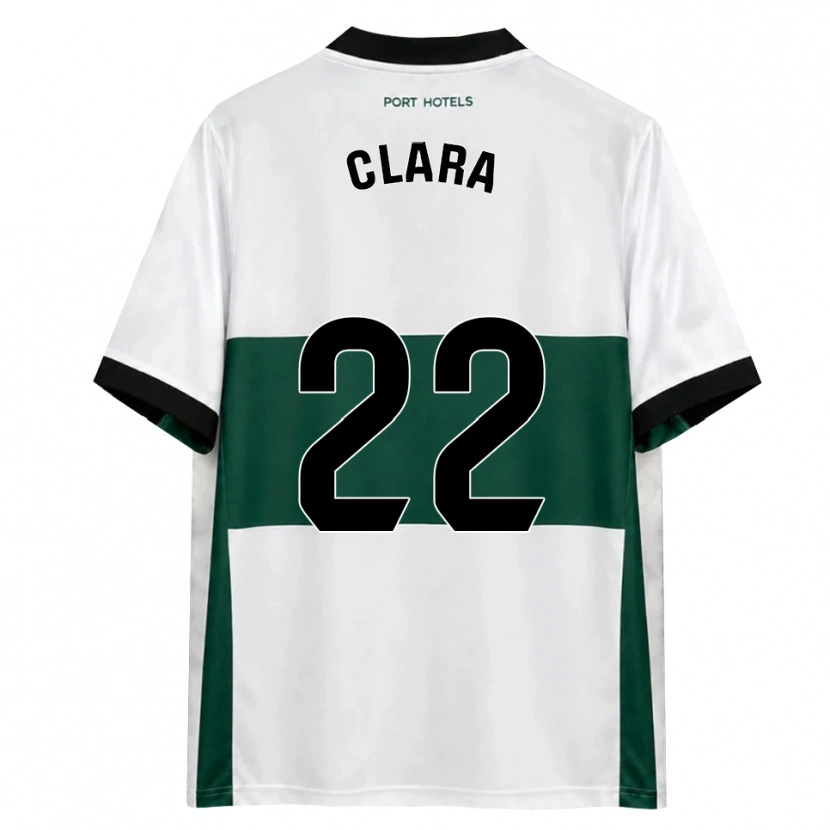 Danxen Kid Clara Ferrer Gallego #22 Green White Red Home Jersey 2026/27 T-Shirt