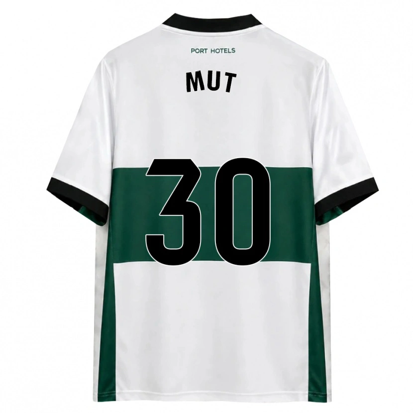 Danxen Kid Joan Mut #30 Green White Red Home Jersey 2026/27 T-Shirt