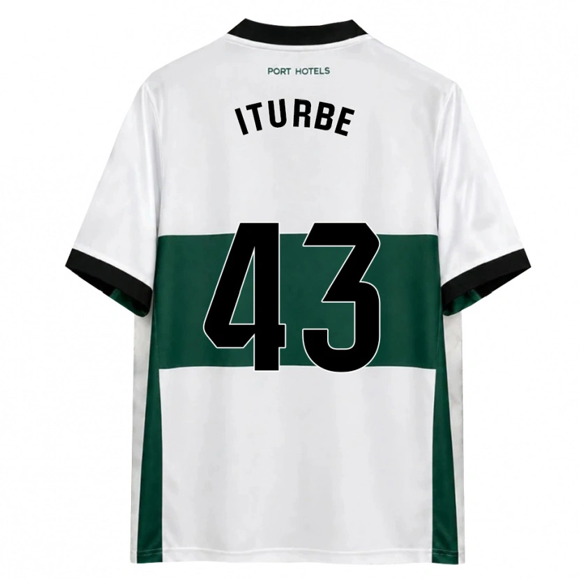 Danxen Kid Alejandro Iturbe #43 Green White Red Home Jersey 2026/27 T-Shirt