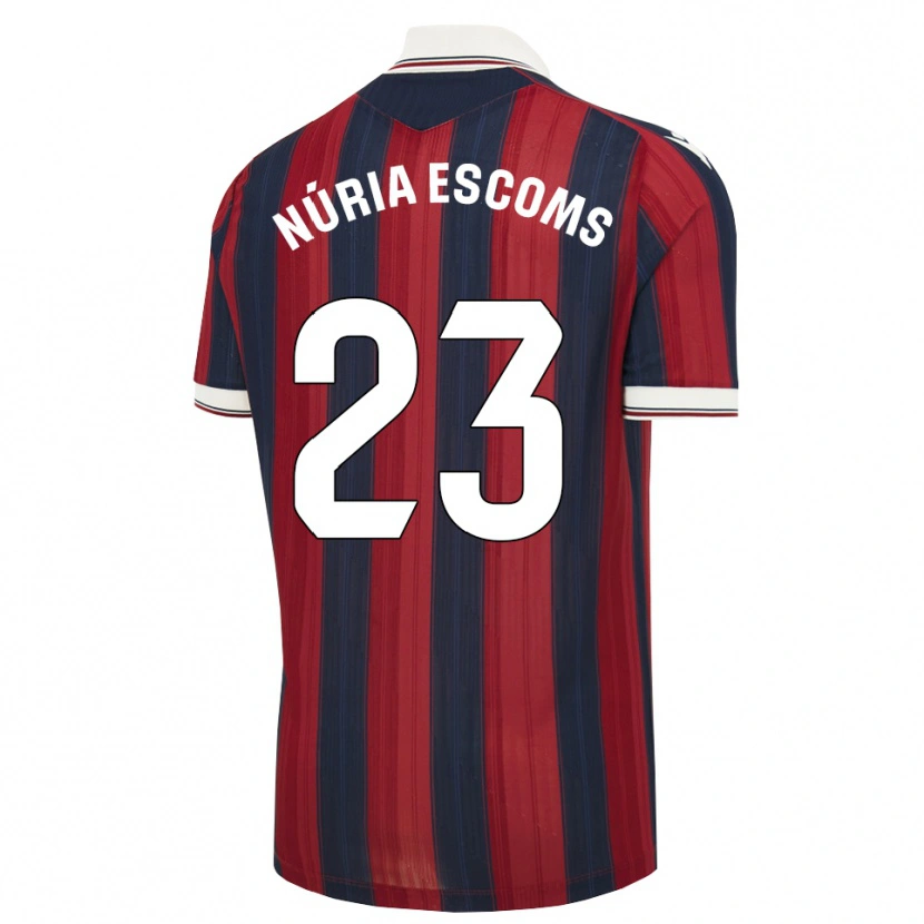 Danxen Kid Núria Escoms #23 Midnight Blue Red Home Jersey 2026/27 T-Shirt