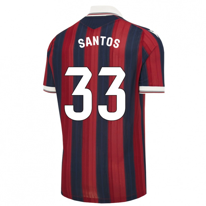 Danxen Kid Marc Santos #33 Midnight Blue Red Home Jersey 2026/27 T-Shirt