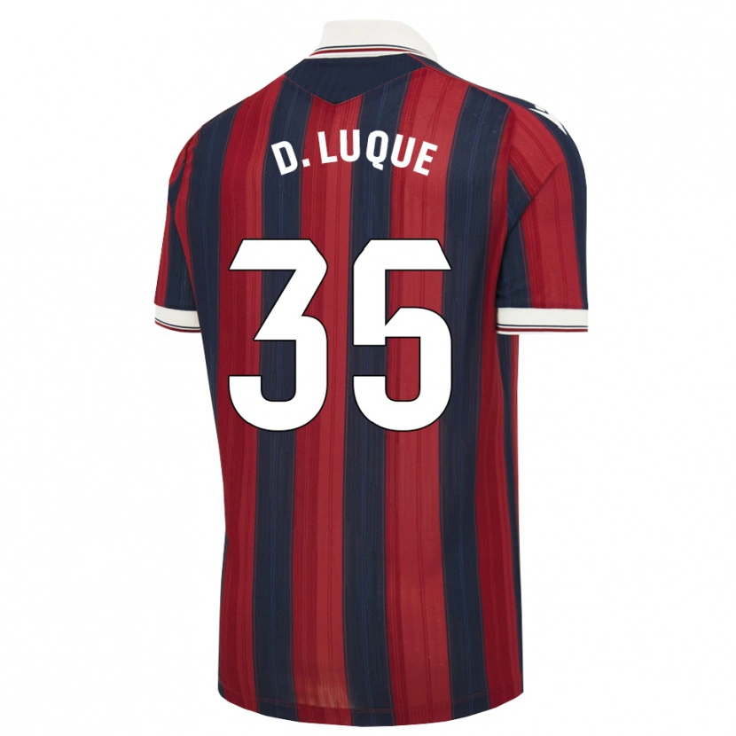 Danxen Kid Daniela Luque Fernández #35 Midnight Blue Red Home Jersey 2026/27 T-Shirt