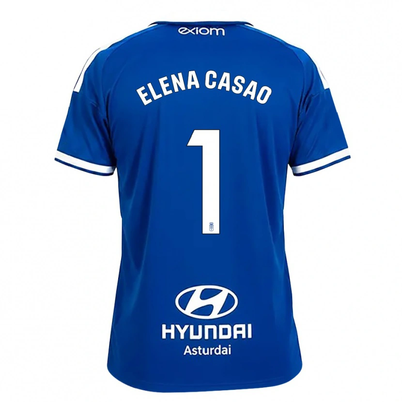 Danxen Kid Elena Casao López #1 Mediumblue White Home Jersey 2026/27 T-Shirt