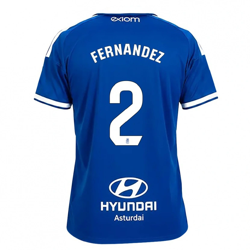 Danxen Kid Adrián Fernández #2 Mediumblue White Home Jersey 2026/27 T-Shirt