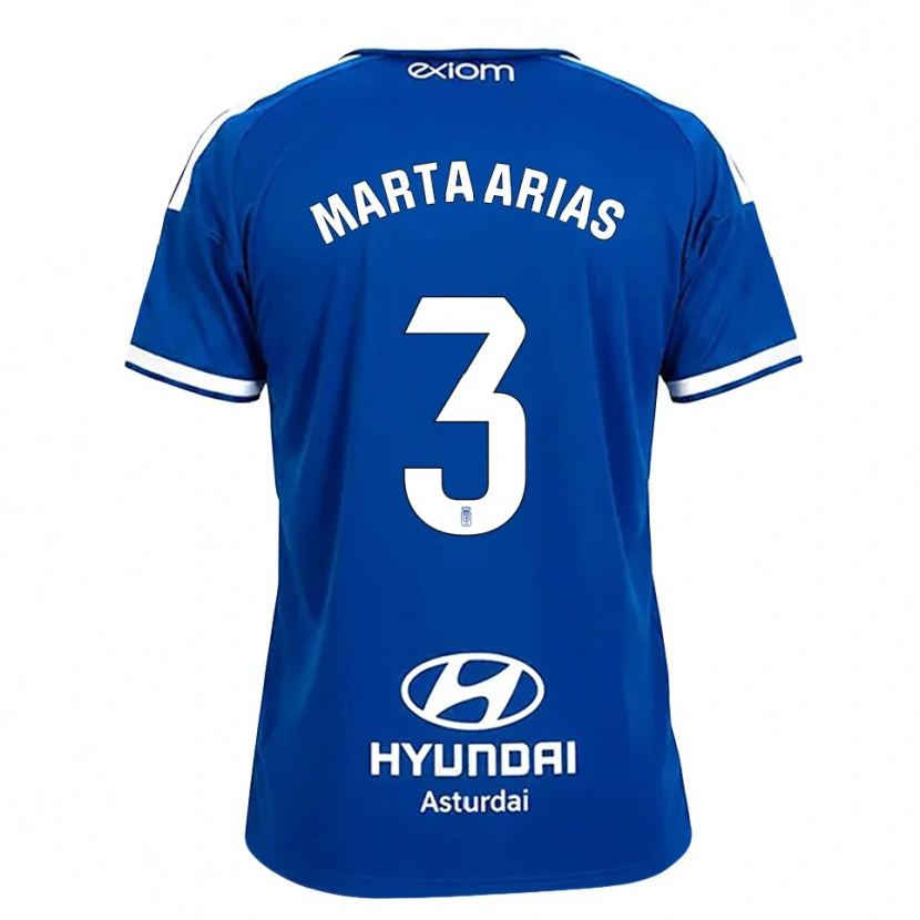 Danxen Kid Marta Arias #3 Mediumblue White Home Jersey 2026/27 T-Shirt
