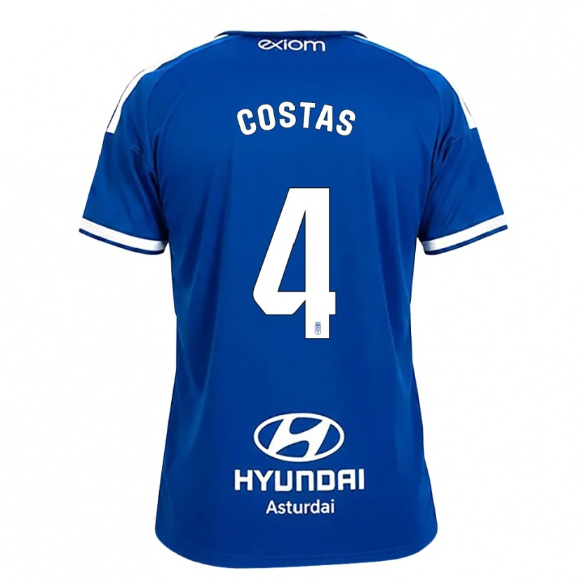 Danxen Kid David Costas #4 Mediumblue White Home Jersey 2026/27 T-Shirt
