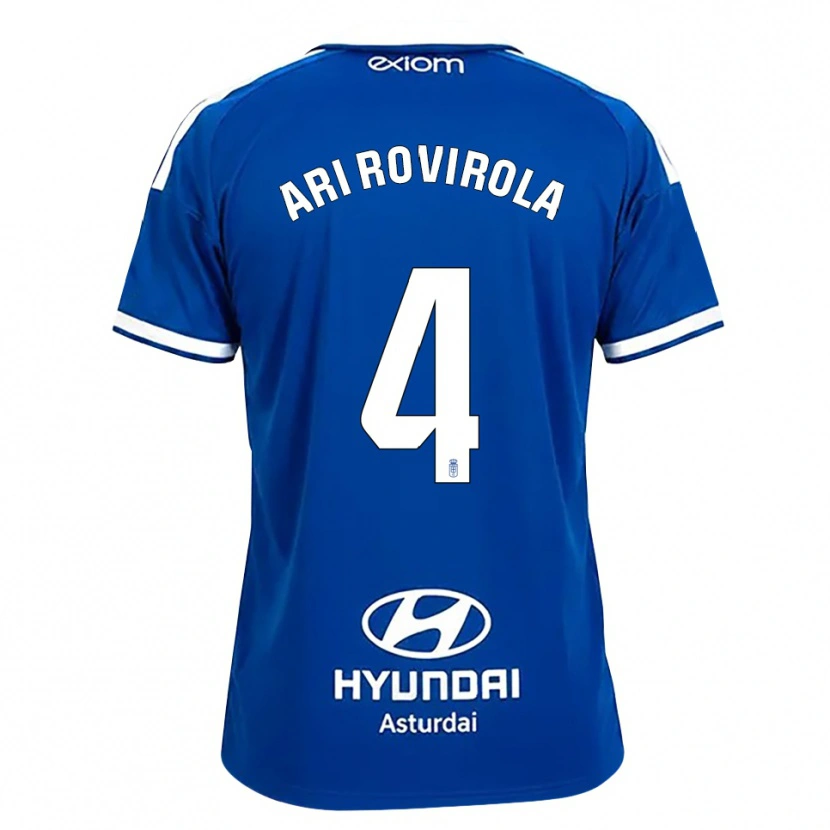 Danxen Kid Ari Rovirola #4 Mediumblue White Home Jersey 2026/27 T-Shirt