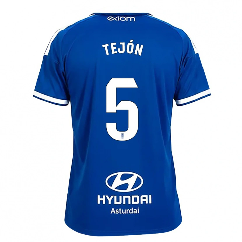 Danxen Kid Diego Tejón #5 Mediumblue White Home Jersey 2026/27 T-Shirt