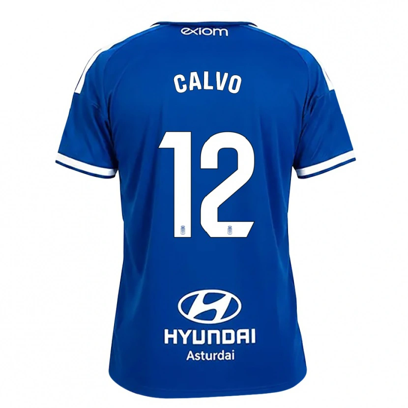 Danxen Kid Dani Calvo #12 Mediumblue White Home Jersey 2026/27 T-Shirt