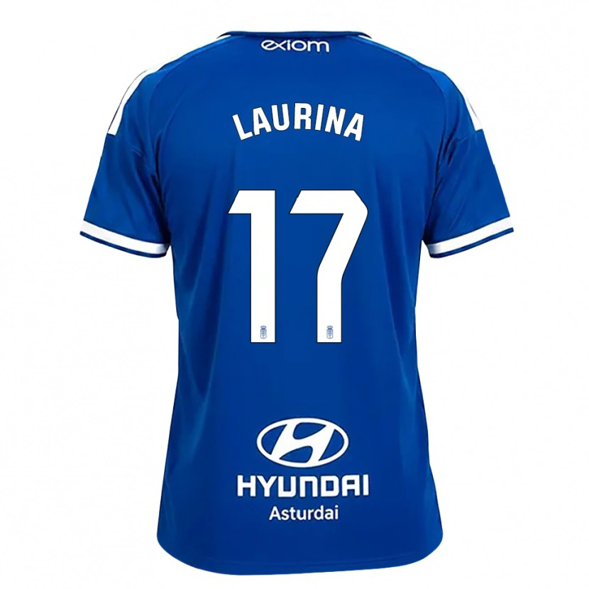 Danxen Kid Laura Gutiérrez #17 Mediumblue White Home Jersey 2026/27 T-Shirt