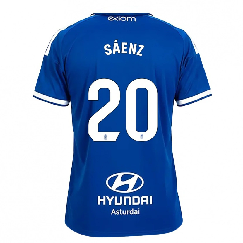 Danxen Kid Pablo Sáenz #20 Mediumblue White Home Jersey 2026/27 T-Shirt