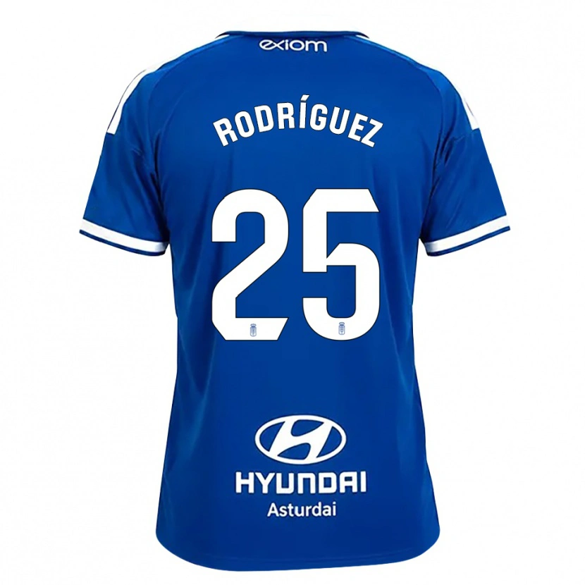 Danxen Kid Álvaro Rodríguez #25 Mediumblue White Home Jersey 2026/27 T-Shirt