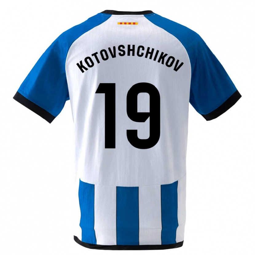 Danxen Kid Makar Kotovshchikov #19 Royal Blue White Home Jersey 2026/27 T-Shirt