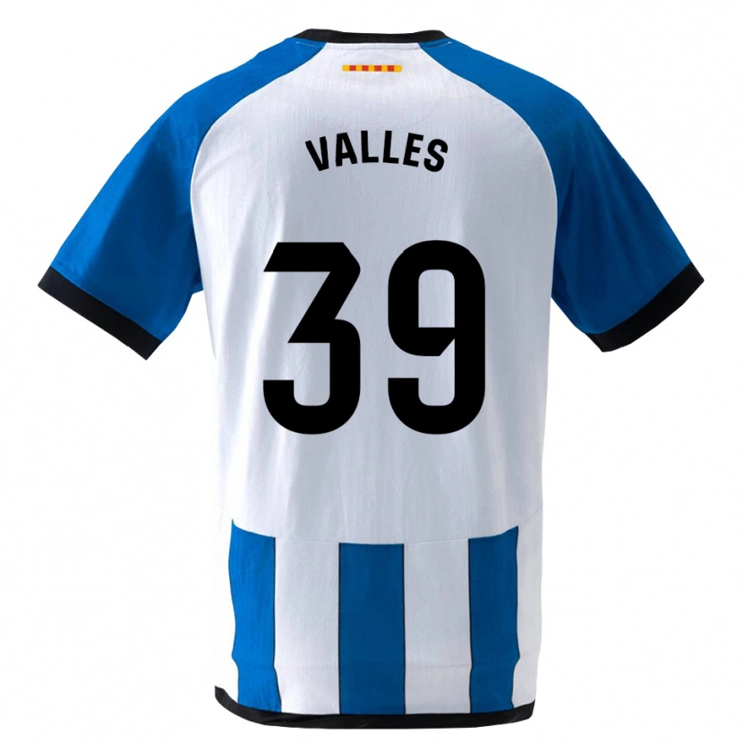 Danxen Kid Gastón Valles #39 Royal Blue White Home Jersey 2026/27 T-Shirt