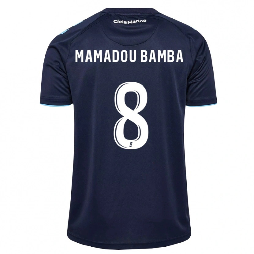 Danxen Kid Ben Mamadou Bamba #8 Cornflower Blue Midnightblue Home Jersey 2026/27 T-Shirt