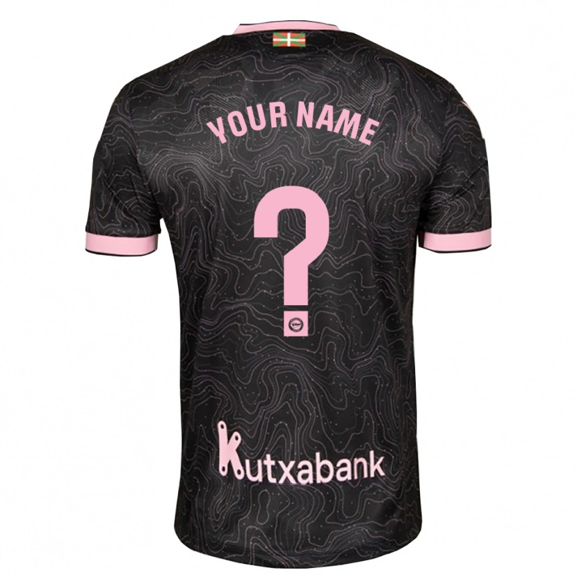 Danxen Kid Your Name #0 Black Pink Away Jersey 2026/27 T-Shirt
