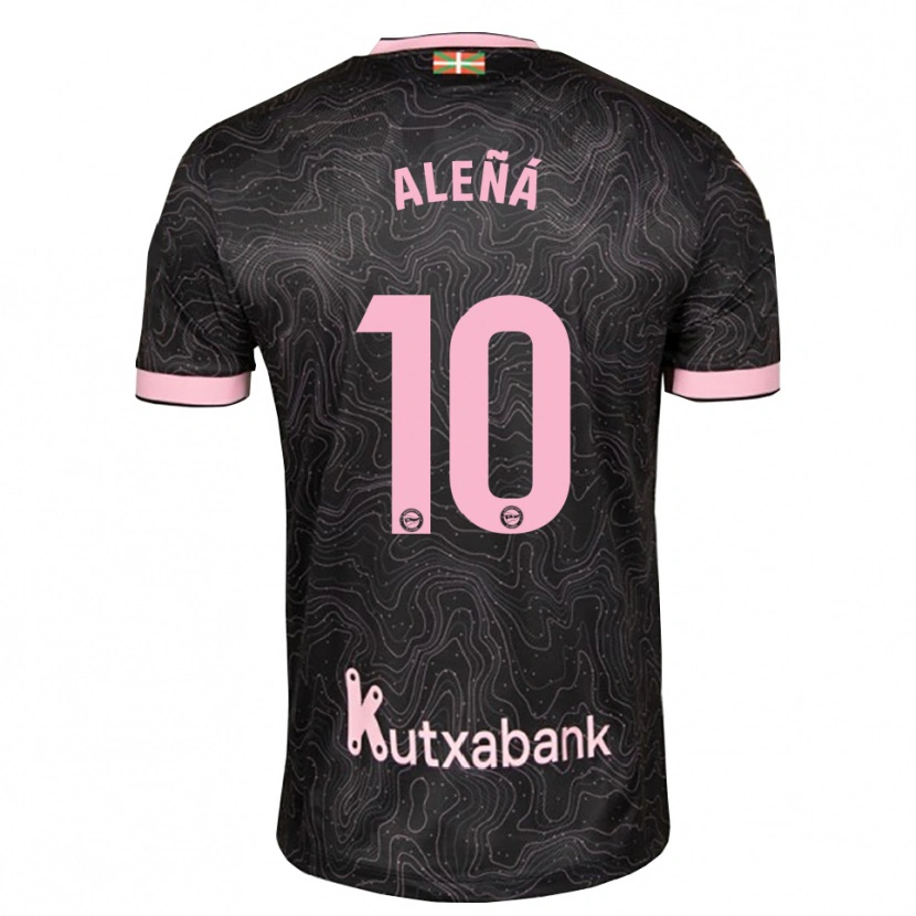 Danxen Kid Carles Aleñá #10 Black Pink Away Jersey 2026/27 T-Shirt