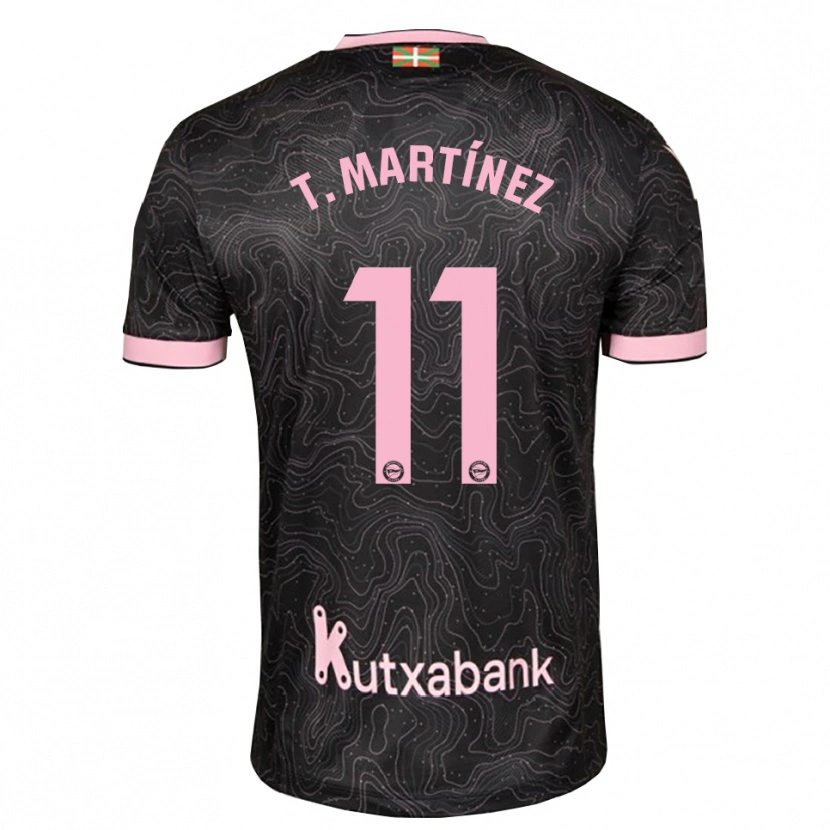 Danxen Kid Toni Martínez #11 Black Pink Away Jersey 2026/27 T-Shirt