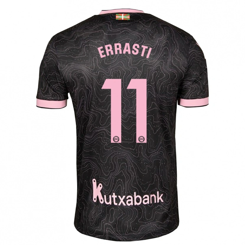Danxen Kid Elene Errasti #11 Black Pink Away Jersey 2026/27 T-Shirt