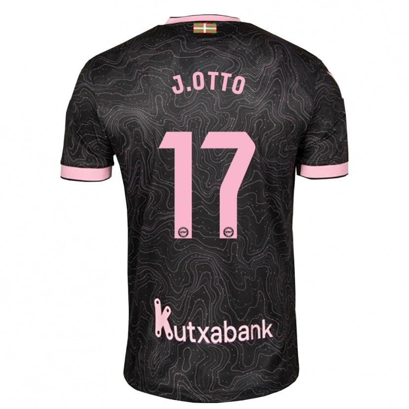 Danxen Kid Jonny Otto #17 Black Pink Away Jersey 2026/27 T-Shirt