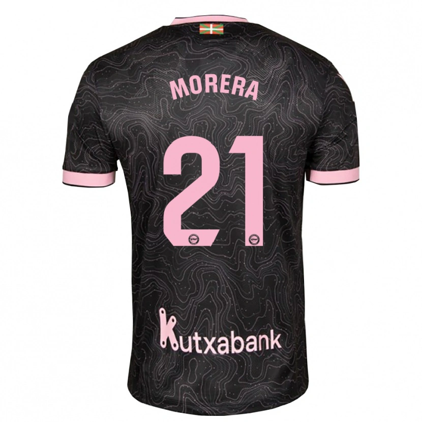 Danxen Kid Carla Morera #21 Black Pink Away Jersey 2026/27 T-Shirt