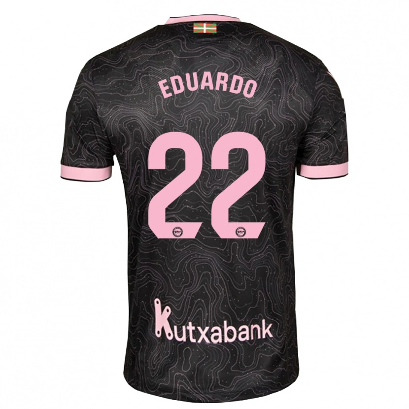 Danxen Kid Eduardo Fontana #22 Black Pink Away Jersey 2026/27 T-Shirt