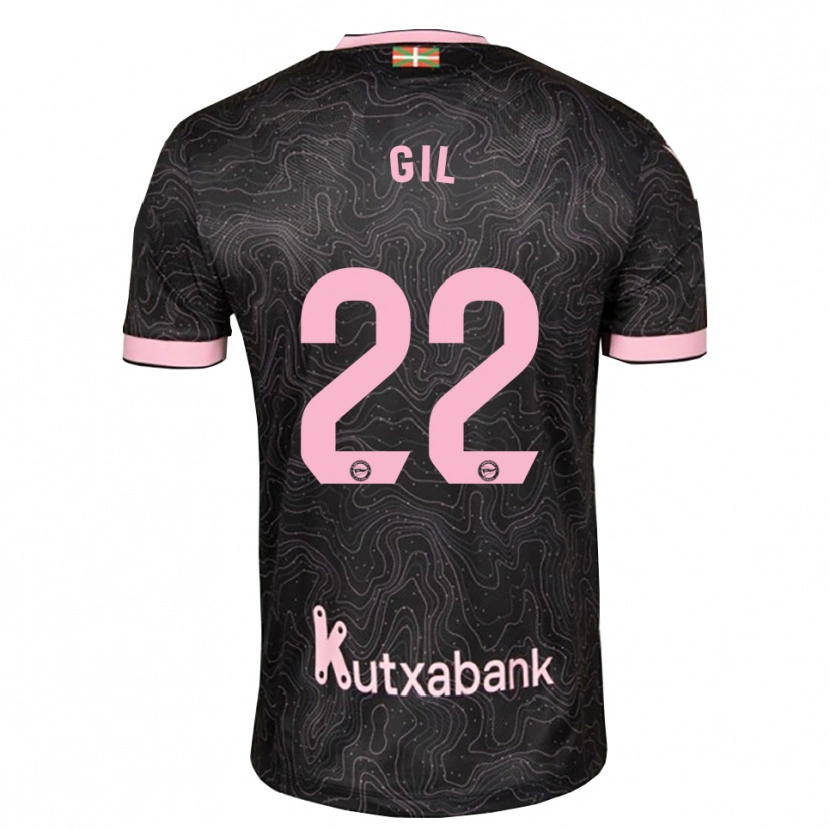 Danxen Kid Raquel Gil #22 Black Pink Away Jersey 2026/27 T-Shirt