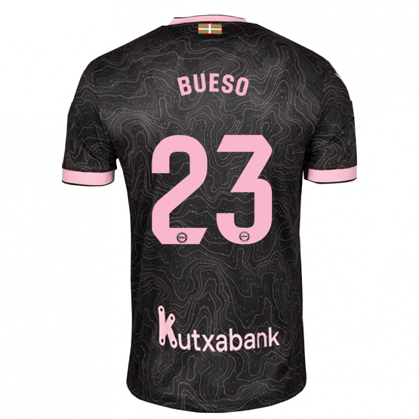 Danxen Kid Alejandro Bueso #23 Black Pink Away Jersey 2026/27 T-Shirt