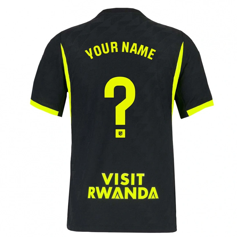 Danxen Kid Your Name #0 Bright Green Black Away Jersey 2026/27 T-Shirt