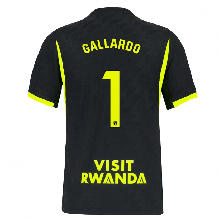 Danxen Kid Lola Gallardo #1 Bright Green Black Away Jersey 2026/27 T-Shirt