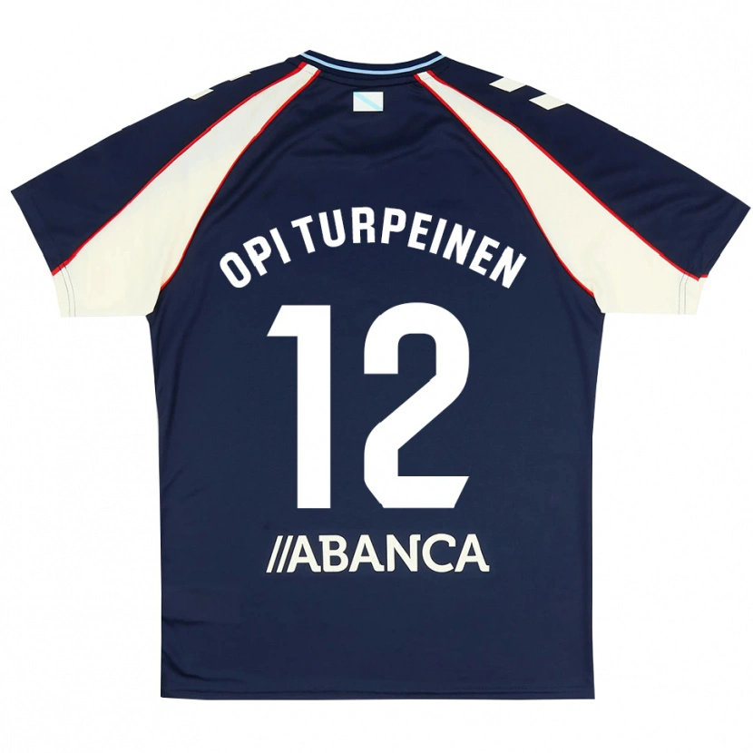 Danxen Kid Aslak Opi Turpeinen #12 Royal Blue Red White Away Jersey 2026/27 T-Shirt