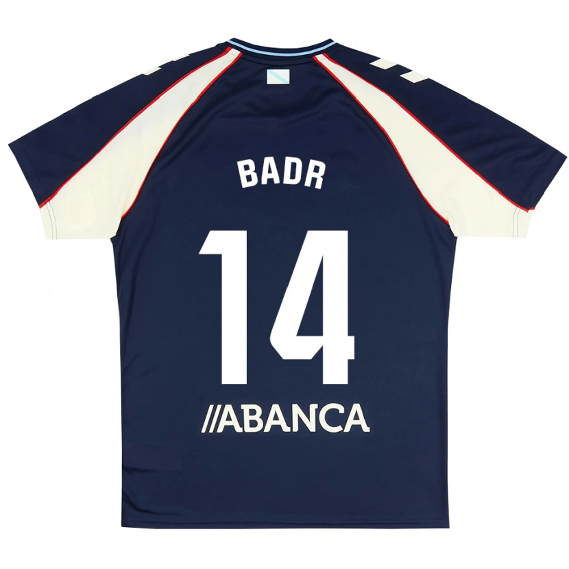 Danxen Kid Mahmoud Badr #14 Royal Blue Red White Away Jersey 2026/27 T-Shirt