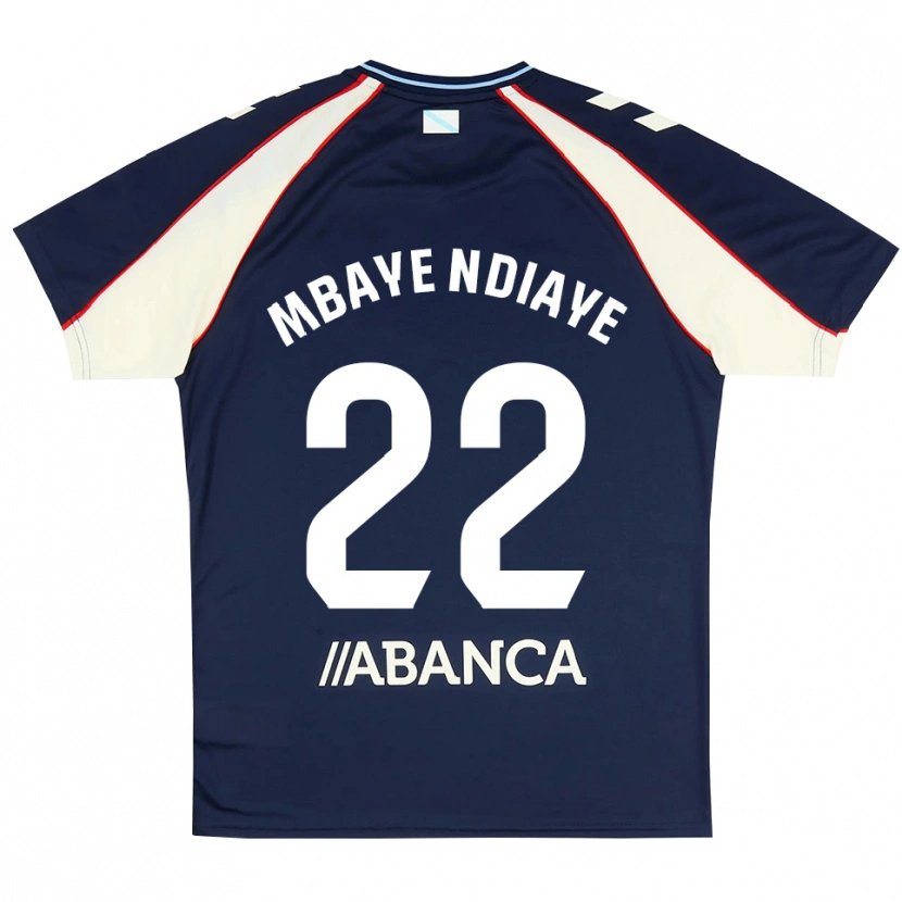 Danxen Kid Seyni Mbaye Ndiaye #22 Royal Blue Red White Away Jersey 2026/27 T-Shirt
