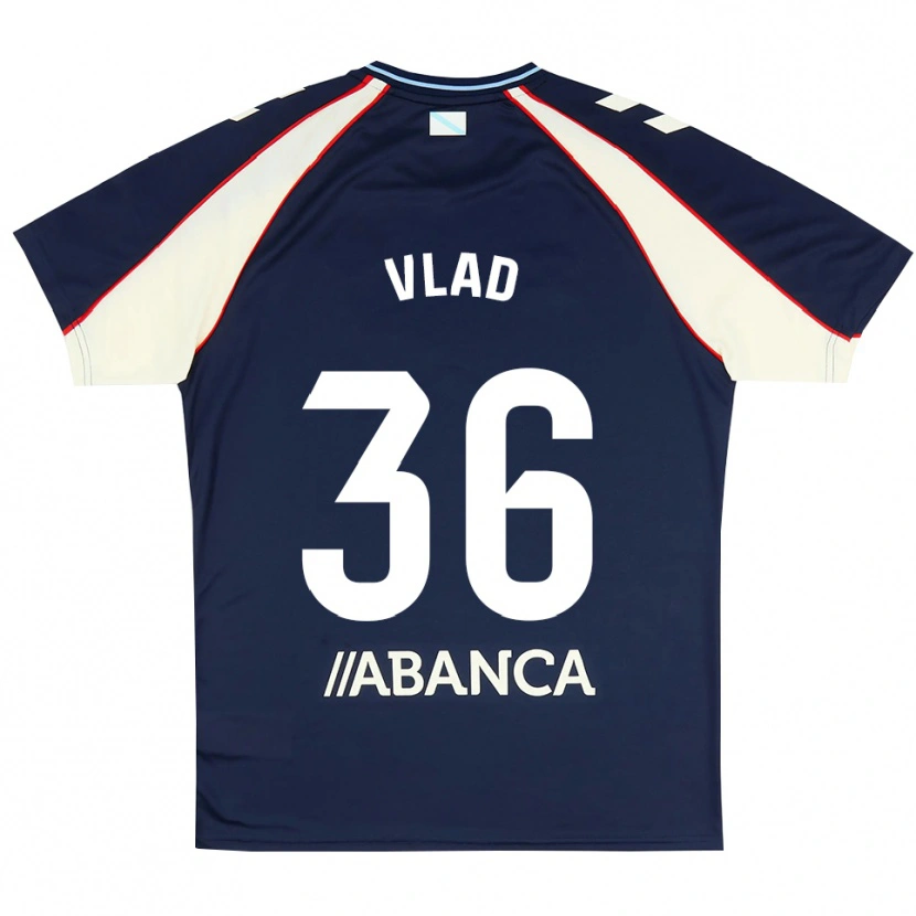 Danxen Kid Vladimir Henrique Silva #36 Royal Blue Red White Away Jersey 2026/27 T-Shirt