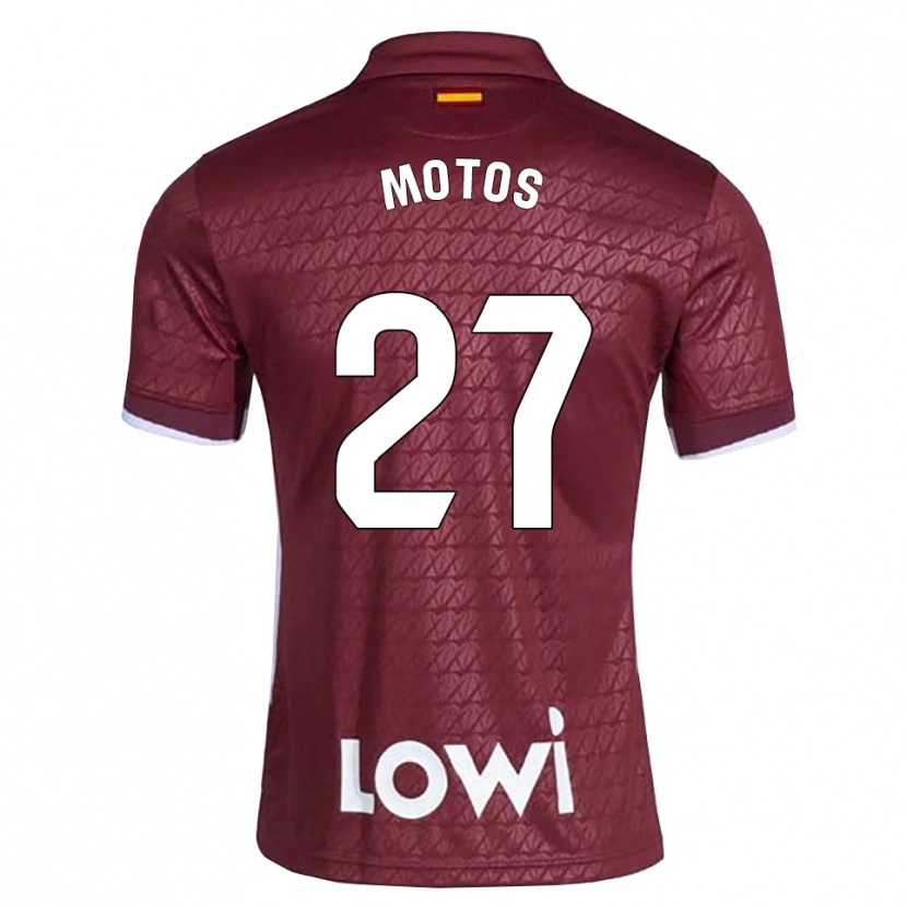 Danxen Kid Israel Motos #27 Dark Red White Away Jersey 2026/27 T-Shirt